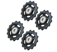 Tdkjfoutr Ruota Guida Deragliatore Posteriore per Mountain Bike Cuscinetto in Metallo Ruota Guida velocità 14T per Bici da Strada Ruota Tensione 14T