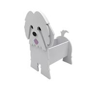 Tdkjfoutr Vaso da Fiori per Cani da Compagnia Vaso da Fiori per Cani Assemblabile Razze di Cani da Compagnia Vaso da Giardino Durevole Facile da Installare M