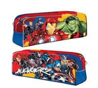 TDL Astuccio Marvel Avengers - con Iron Man, Hulk, Capitan America, Thor & More - durevole organizer per cancelleria scolastica