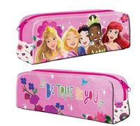 TDL Astuccio scuola Principesse Disney Ariel Biancaneve, rosa, Astuccio