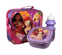 TDL Disney Princess - Borsa per il pranzo con contenitore e bottiglia
