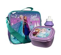 TDL Frozen "Spirit of The Season" - Set di borsa per il pranzo con scatola per sandwich e bottiglia