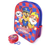 TDL Paw Patrol Set Regalo Zaino + Portafoglio - Licenza Ufficiale - Backpack + Coin Purse - Gift Bundle