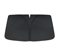 TDOQLYGR Adatto per Ford Mustang Mach-E 2021-2024, parasole per auto, pieghevole, nero per finestrino anteriore