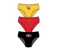TDP Textiles Cars - Confezione da 3 slip da bambino, Multicolore, 3-4 Anni