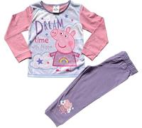 TDP Textiles Le ragazze sognano il tempo con il pigiama di Peppa. Età da 18 mesi a 5 anni (4-5 anni) Multicolore
