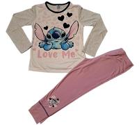 TDP Textiles Pigiama Love Me di Lilo e Stitch. Dai 5 ai 12 anni (5-6 anni) Multicolore