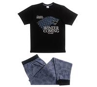 TDP Textiles Pigiama ufficiale da uomo/ragazzo Game of Thrones Winter Is Coming Stark, taglia S-XL, multicolore, Multi, L