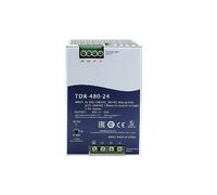 TDR-480 340-550VAC a DC 24V 48V 480W Alimentatore switching industriale trifase su guida DIN con PFC 1 pezzo (dimensioni: 48 V)
