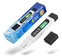 TDS Meter Digital Water Tester, Lxuemlu Professional 3-in-1 TDS, Temperature And EC Meter with Carrying Case, 0-9999ppm, Ideal ppm Meter for Drinking Water, Aquariums And More (LX-TDS1)