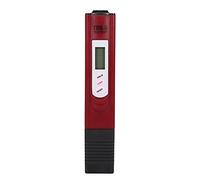 TDS Tester Misuratore di qualità dell'acqua, Misuratore di durezza dell'acqua HH e DH, Risoluzione PPM 1% Precisione di lettura, Set 0-9990 PPM, con LCD per piscina, acquario(Red)
