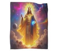 TDSNKAVHB Jesus - ReligionCoperte 3D in Flanella SacredCoperta Decorativa Per Bambini, Ragazzi, Ragazze, Coperta Super Morbida, Adatta A Tutte Le Stagioni70x80inch(180x200cm)