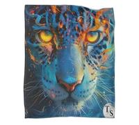 TDSNKAVHB TigerCoperta A Getto 3D in Flanella Leggera FantasyCoperta Decorativa Per Bambini E Adulti, Coperta Super Morbida, Adatta A Tutte Le Stagioni50x60inch(127x152cm)