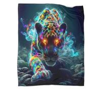 TDSNKAVHB TigerCoperta A Getto 3D in Flanella Leggera FantasyDecorazione Della Camera Da Letto Per Bambini E Adulti, Coperta Super Morbida, Adatta A Tutte Le Stagioni80x90inch(200x230cm)