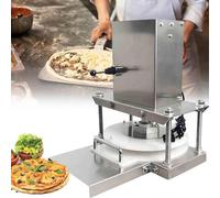 TDSYOCG Macchina Professionale Stendi-Impasto con Pressa - 22/25/30 cm Automatica per Pizza/Tortillas (Acciaio Inox)