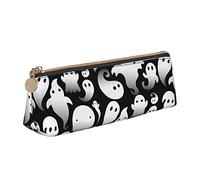 TDTRADD Astuccio per matite di Halloween, da donna, semplice scatola da trasporto per adulti, con cerniera liscia, resistente, leggero, per ufficio, Halloween., Taglia unica, Astuccio per matite