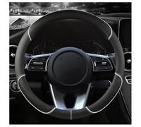 TDXWFBH Coprivolante Auto in Pelle per Ford C-Max CMax 2017-2022 2023 2024 2025 2026, Copri Volante Copristerzo Traspirante e Antiscivolo Copertura Volante Accessori,O
