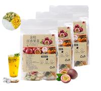 Tè al frutto della passione Kumquat, tè al ginseng Wolfberry e tè al frutto della passione, tè liofilizzato al frutto della passione, tè al kumquat acido e dolce, tè al kumquat al limone al frutto