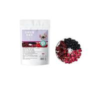 Tè al gelso, rosa e ibisco 150 g, bustine singole, tè alla frutta, all'ibisco, misto ai fiori(2pcs)
