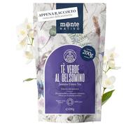 Tè al Gelsomino Monte Nativo (200 g) - Verde Essiccato Delicatamente - 100% Puro e Naturale - Ideale Come Tè alle Erbe o Regalo