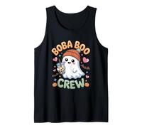 tè al Latte a Bolle Boo Crew Halloween Boba Tea Canotta