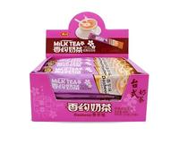 Tè Al Latte Istantaneo In Polvere, 22 G*30 Bustine, 8 Gusti, Nero Premium E Artigianato Moderno, Bevanda Calda For Ufficio/casa(B,3PCS)