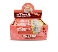 Tè Al Latte Istantaneo In Polvere, 22 G*30 Bustine, 8 Gusti, Nero Premium E Artigianato Moderno, Bevanda Calda For Ufficio/casa(F,2PCS)