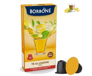 Tè al Limone Capsule Nespresso Caffè Borbone Infuso di Tè Nero Aromatizzato