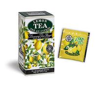 Tè al Limone Tea Mlesna - Confezione da 180 filtri salvaroma laminati in 6 comodi dispenser da filtri l'uno - Tè nero di Ceylon con essenze naturali di Limone