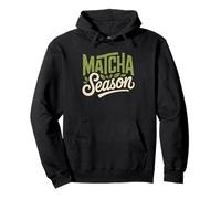 Te al Matcha del Mattino Rituale Cerimoniale Routine Felpa con Cappuccio