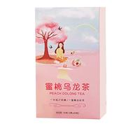 tè alla frutta naturale puro tè oolong alla pesca 20 bustine singole per casa 60g