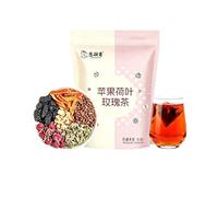 Tè alla mela, foglia di loto e rosa, frutta ed erbe, busta da 100 g (20 bustine da 5 g)(2pcs)