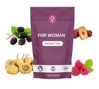 Tè Alla Miscela Di 7 Erbe For Donna - Infuso Di Fiori E Frutta Con Ibisco, Mela E Biancospino, 10 Pezzi, Buste Da 10 G(1pcs)