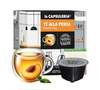 TE' ALLA PESCA (96 Capsule) compatibili con Nescafé Dolce Gusto, 6 box da 16 Capsule, gusto fruttato e rinfrescante, perfetto per ogni stagione, senza glutine (La Capsuleria)