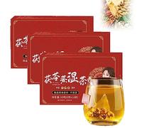 Tè alle erbe per la pulizia dell'umidità del corpo, tè per la pulizia delle pietre alle erbe, tè per rimuovere l'umidità, nutrire il fegato e proteggere il fegato (3BOX)