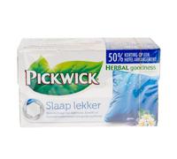 Tè alle erbe | Pickwick | Sleep Tasty 20 pezzi | Totalmente Peso 40 grammi