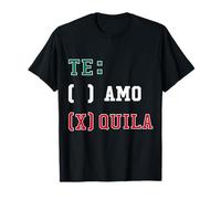 Te Amo Tequila I Love Tequila - Cince De Mayo Maglia 5 maggio Maglietta