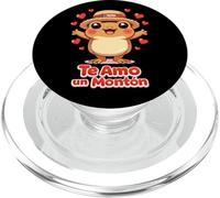 Te Amo Un Montón Coquí Portoricano Rana Carino Boricua Amore PopSockets PopGrip per MagSafe