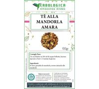 Tè aromatizzato con pezzetti di mandorla amara confezione