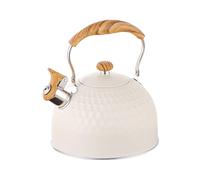 Tè Bollitore, Bollitore Da Tè Con Maniglia, Fischio Per Teiere Per Da Fornello, Casseruola Per Acqua, 2,5 L Vaso In Acciaio Inox Con Manico Ergonomico Accessori Per Cui