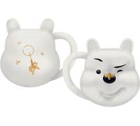 Half Moon Bay: Tazza 3D Disney Winnie The Pooh | Tazza grande da colazione personalizzata, 11,8 x 13,1 cm, confezione regalo | Tazza colazione Disney, Licenza ufficiale 100%