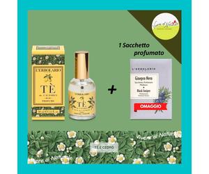 Te & Cedro PROFUMO 50 ml + SACCHETTO L'erbolario e