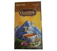Tè Celestial | Tè Con Condimenti Celesti | 20 Sacchi Di Tè Celestial Con Spezie & Vaniglia | Condimenti Celesti Cai Tea | 2.15 Oncia Peso Totale | 40 Grammi Totale.