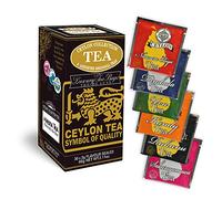 Tè Ceylon Collection Tea Mlesna Confezione da 180 filtri laminati salvaroma - Una collezione di tè di Ceylon monorigine delle 6 regioni produttrici dell’isola