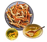 Tè cinese naturale originale con scorza di mandarino essiccata Tè verde biologico antico essiccato al sole senza additivi profumato sapore intenso di agrumi e aromatico migliora la digestione (50g)