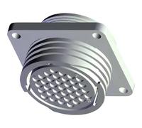 TE Connectivity 213864-1 Connettore circolare Presa a pannello Tot poli: 37 Se