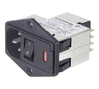 TE Connectivity 6-6609107-8 PS0SXDS6B=C1175 Filtro di rete con interruttore ,