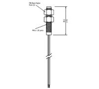 TE Connectivity Sensor PS 811 87711-000 Contatto reed 1 NA 100 V/DC, 250 V/AC 1