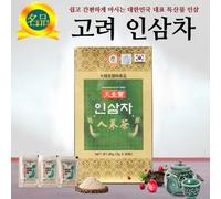 Tè coreano n. 1 al ginseng 3 g x 30 pezzi estratto di ginseng tè alla radice ...