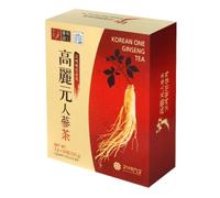 Tè coreano n. 1 al ginseng 3 g x 50 bustine di estratto di ginseng tè alla ra...